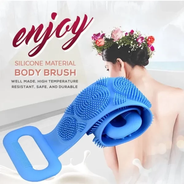 Brosse Corporelle en Silicone – Pour une Expérience de Bain Relaxante et Efficace