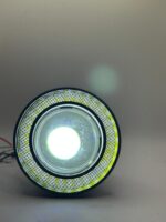 Projecteur LED Rond avec Anneau Angel Eyes – Haute Luminosité