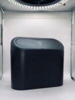 سلة قمامة سيارة بفتحة واسعة ومفصلات متينة للتنظيف السريع - Image 4